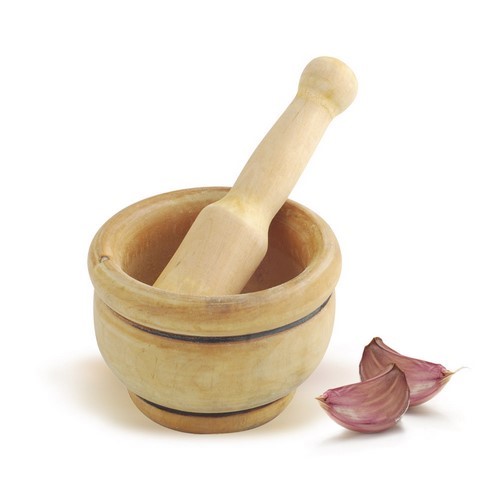MORTERO MADERA METALTEX C/MANO 12CMS